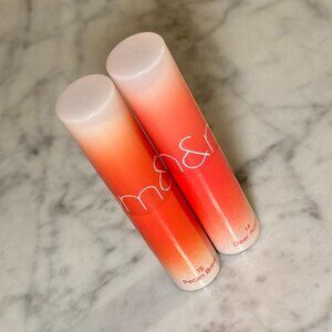 rom&nd Glasting Melting Balm Set | 15 (Pecan Brew) & 14 (Dear Apple) | NEW
